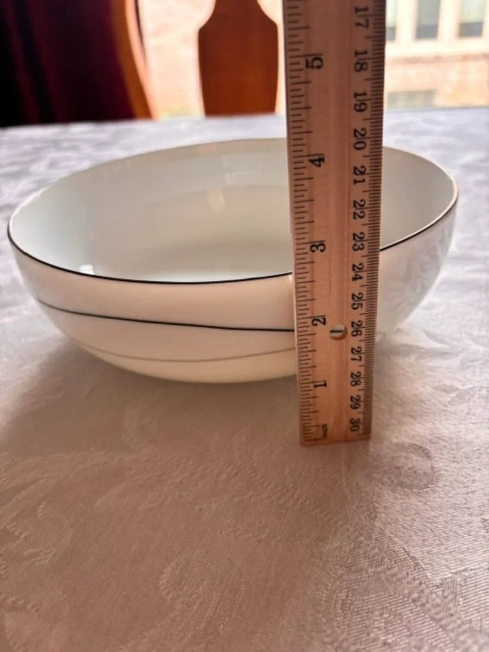 Mikasa Threads Serving Bowl